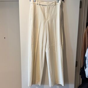 Frame Denim Cream Women's Trousers